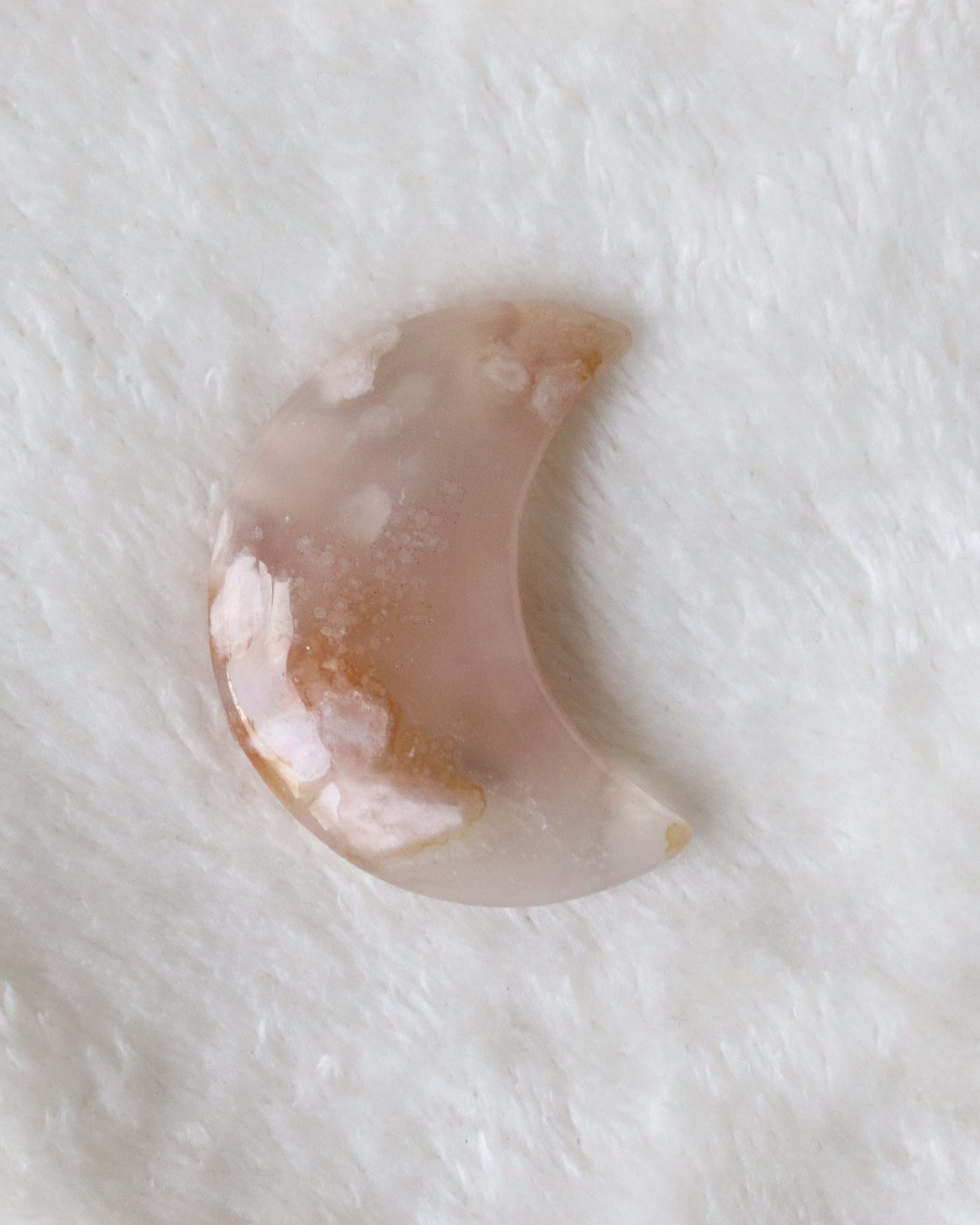 Flower agate moon