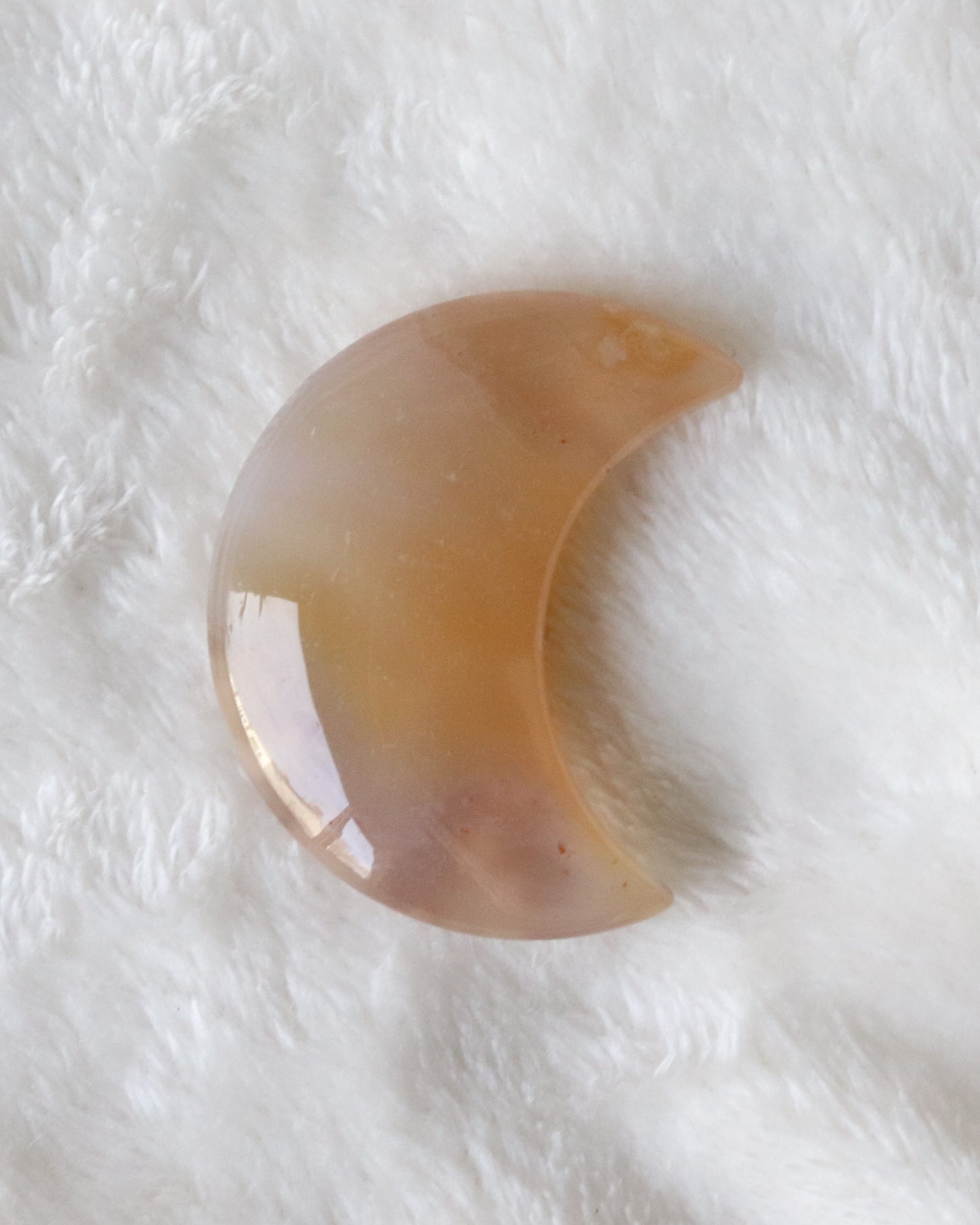 Flower agate moon
