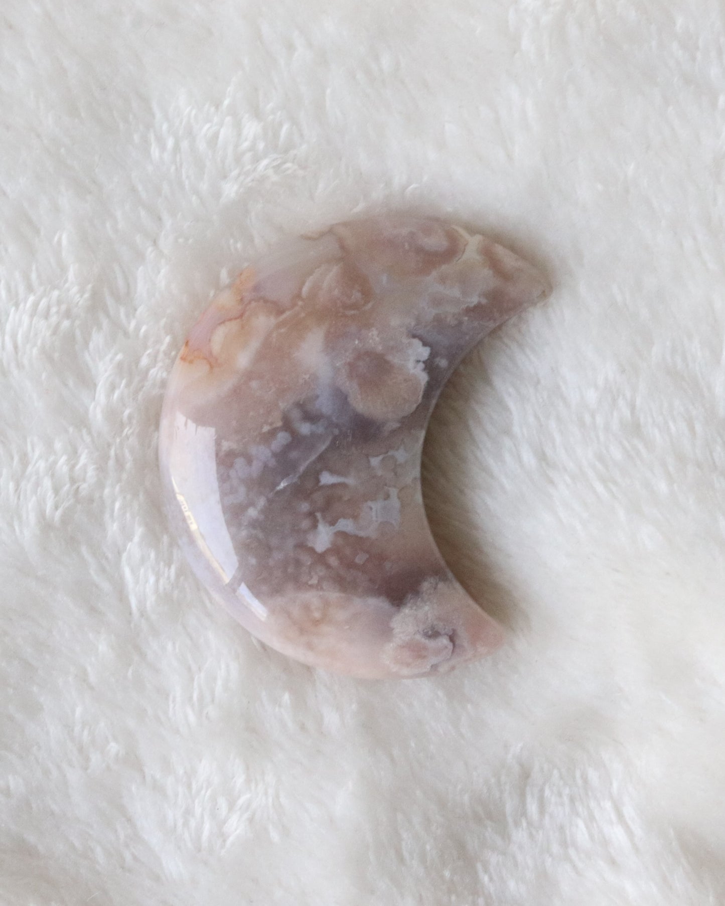 Flower agate moon