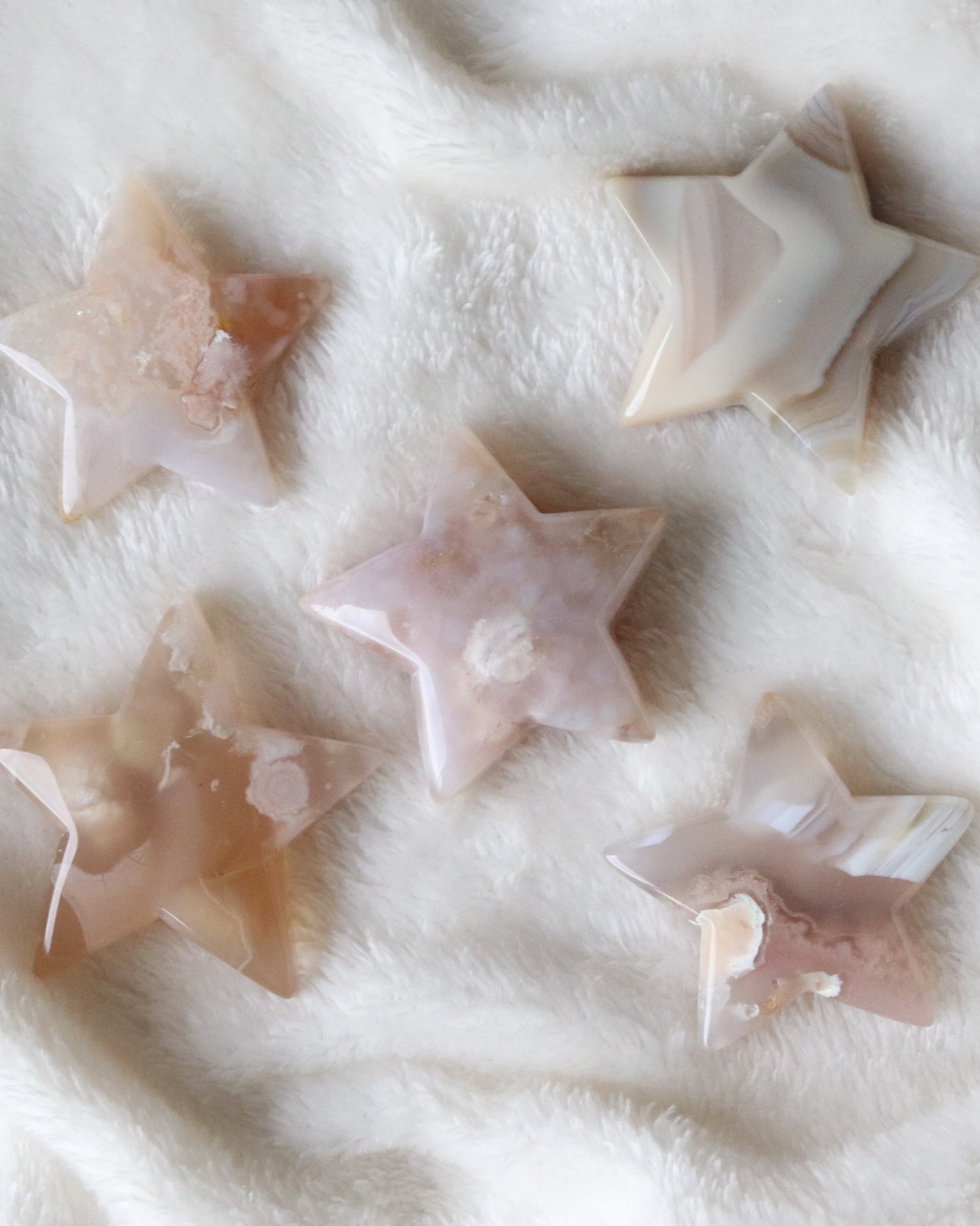 Flower agate star