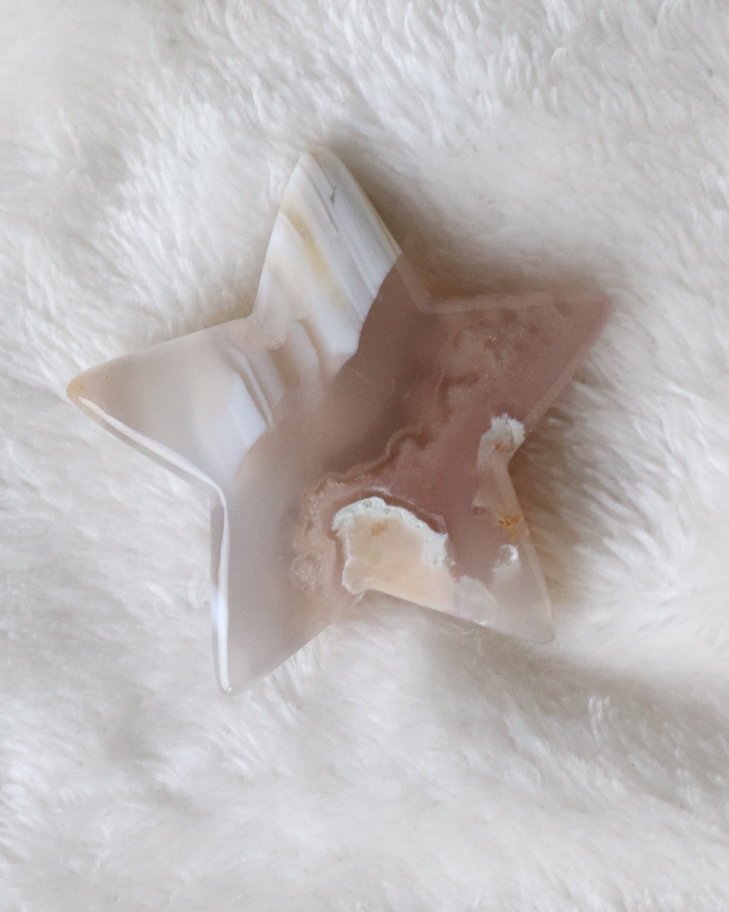 Flower agate star