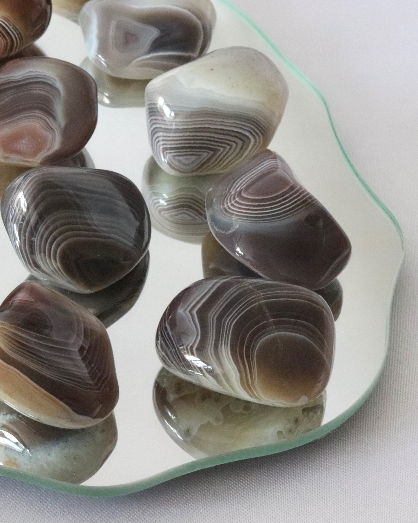 Botswana agate tumblestone