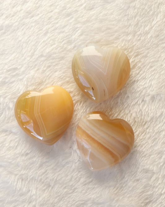 Agate heart
