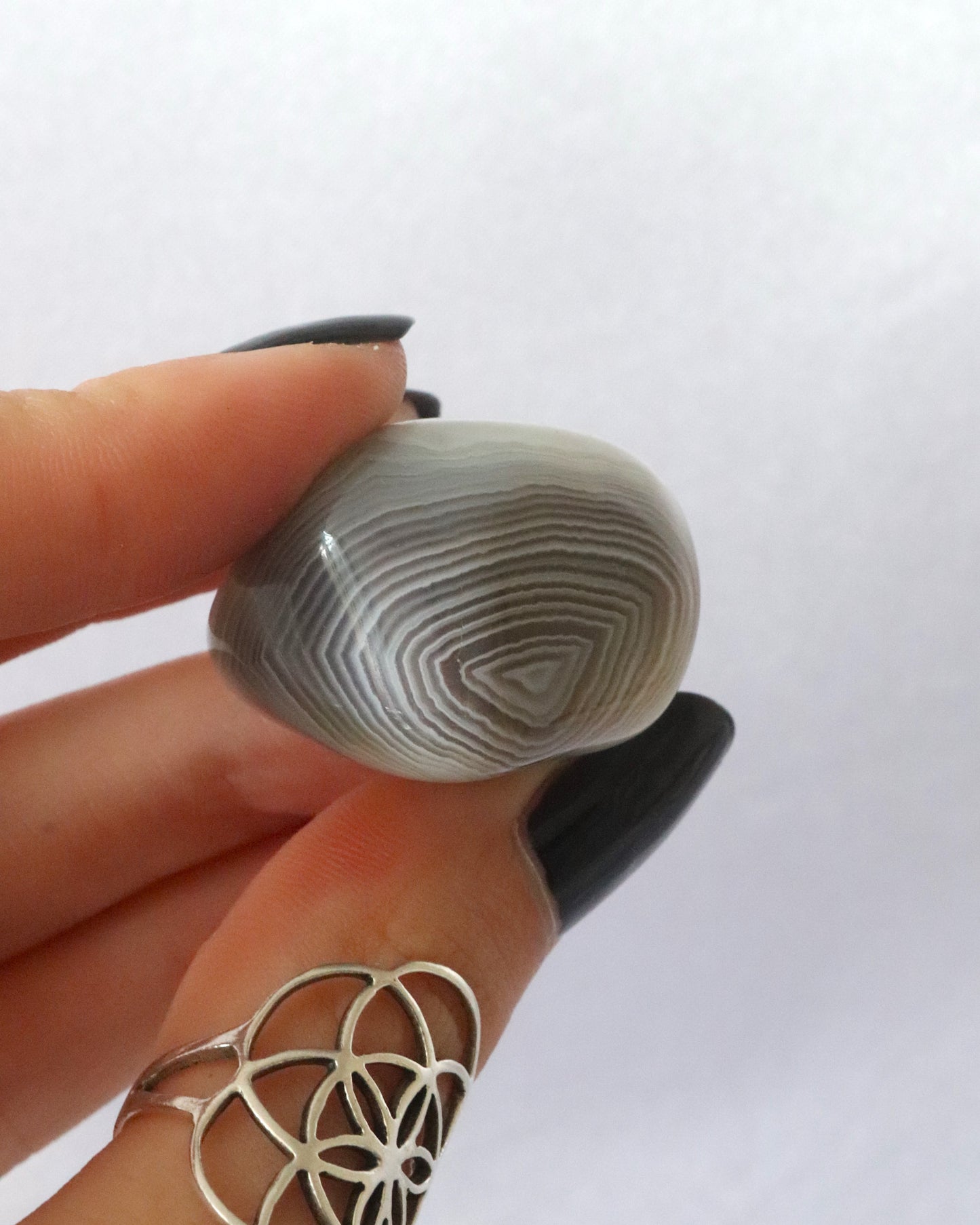 Botswana agate tumblestone