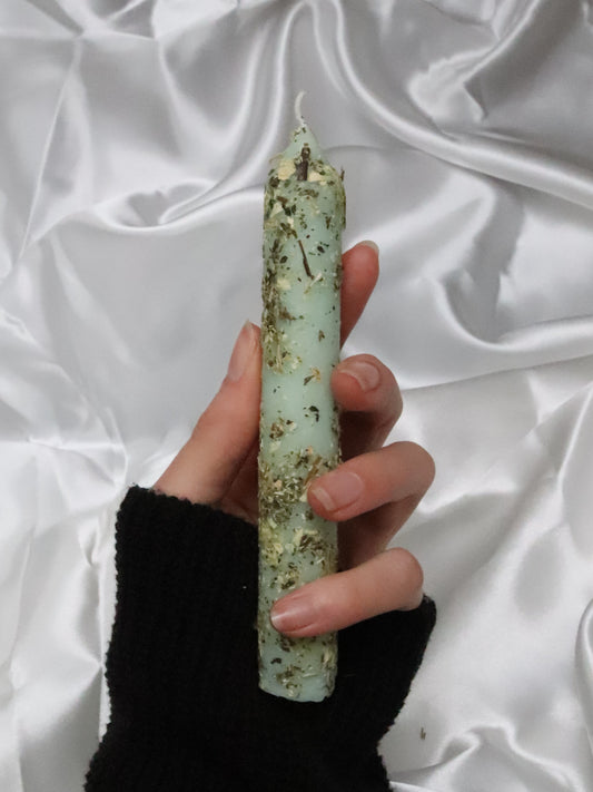 Ritual candle | Selene ~ Intuition & Cycles of Change